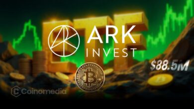 Ark Invest Bitcoin ETF purchase 1,070 BTC worth $88.5 million