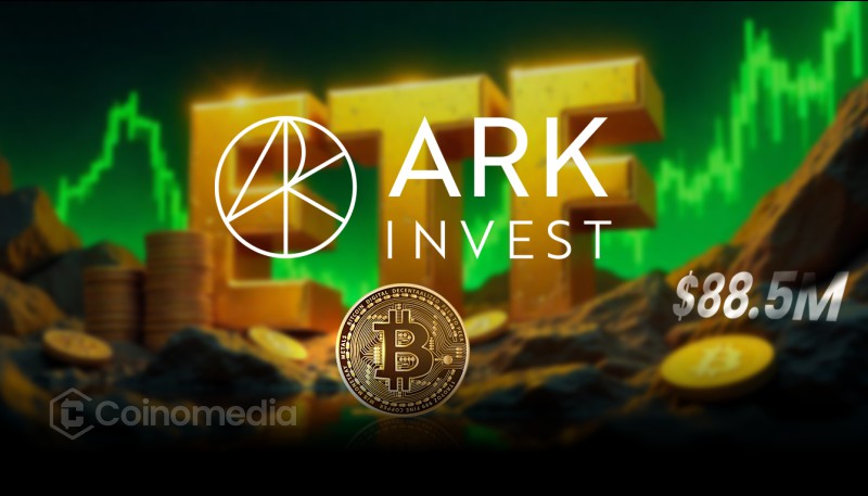 Ark Invest Bitcoin ETF purchase 1,070 BTC worth $88.5 million