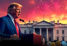 Donald Trump speaking at crypto summit about U.S. digital asset strategy