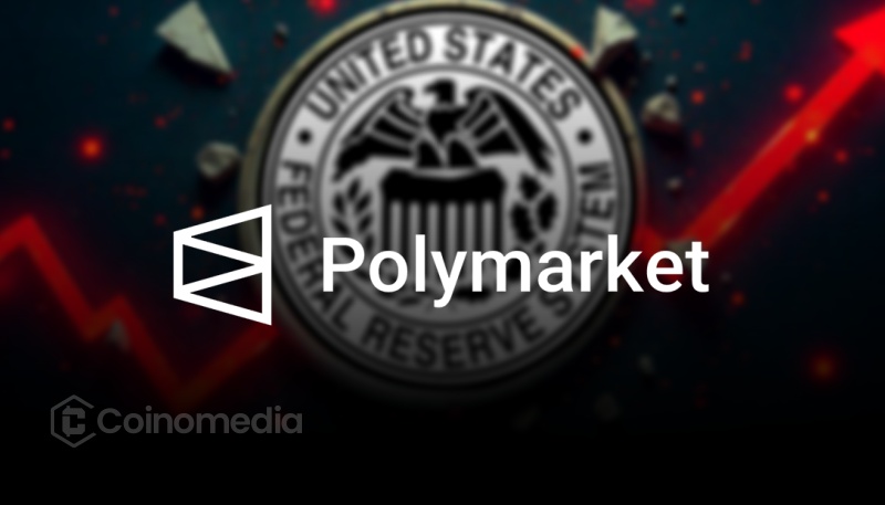 Polymarket prediction on Fed QT end before May impacting Bitcoin and stocks.