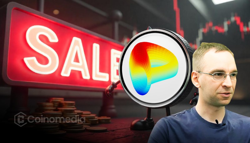 Curve founder CRV sell-off market recovery chart