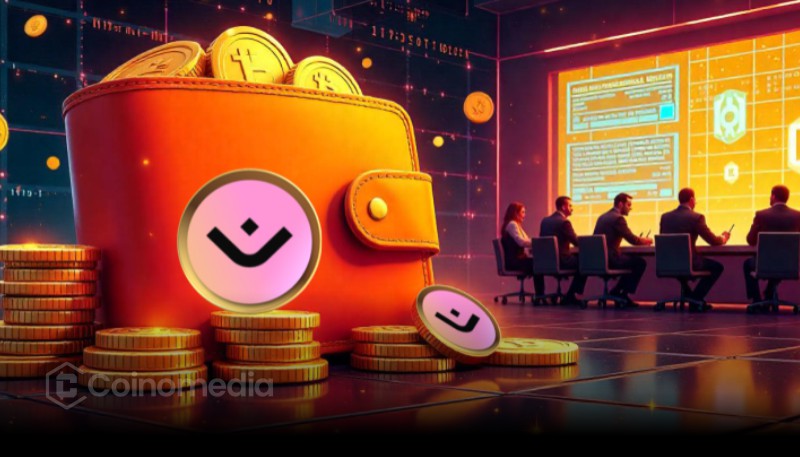 Graph showing $OM token transfer and price drop linked to dormant wallet