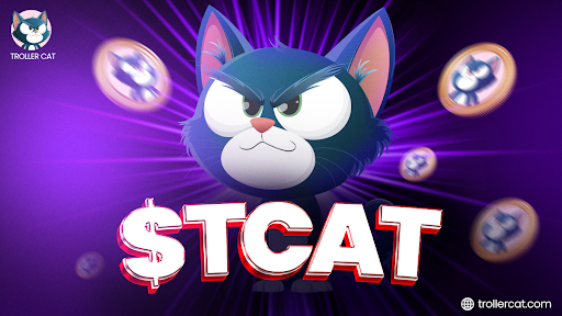 Troller Cat, the next big meme coin crypto presale, trollercat.com, Trollercat, top meme coin 2025, join meme coin whitelist, meme coin presale now, early meme coin project, Ethereum meme coin, deflationary meme token.