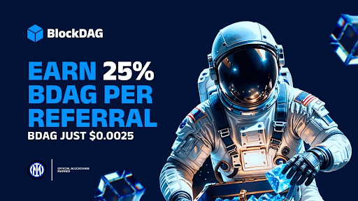 BlockDAG’s 25% Referral Bonus Blows Up While Mantra (OM) token price Crashes and HYPE Charts $30 Target