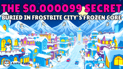 Arctic Pablo Coin presale Frostbite City APC price token burns meme coin investment Brett NFT companion system Dogs roadmap staking rewards APC ROI Top New Meme Coins to Invest in Now APC staking incentives Arctic Pablo Coin referral bonuses.