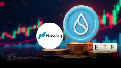 21Shares SUI ETF filing with Nasdaq logo