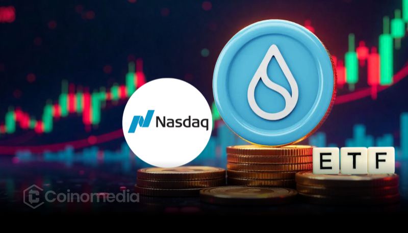 21Shares SUI ETF filing with Nasdaq logo
