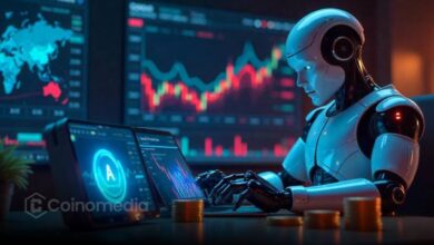 Chart showing AI Crypto Sector market cap growth to $21 billion