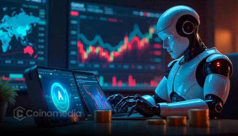 Chart showing AI Crypto Sector market cap growth to $21 billion