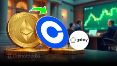 Galaxy Digital Moves $103M in Ethereum to Coinbase