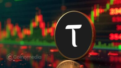 TAO breakout price chart showing $500 resistance and $800 target