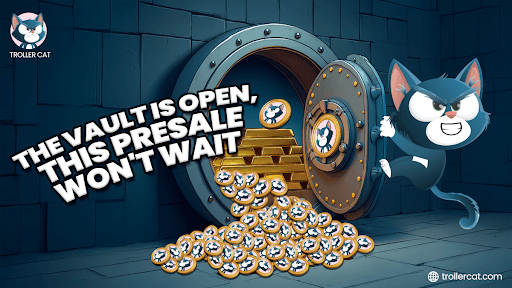 Troller Cat presale, Best meme coins for investment, How to stake Troller Cat, ROI in meme coins, Would and WHYcoin price trends, Cryptocurrency presale stages, Play-to-earn Game Center, Troller Cat deflationary mechanism, Why meme coins like Troller Cat are popular, Troller Cat whitelist phase,