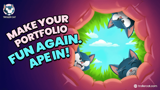 Next Crypto To Explode, Troller Cat presale 2025, 105x crypto ROI, Troller Cat staking rewards, meme coin Game Center, viral meme crypto, early access token sale, TON blockchain, meme coin staking.