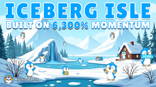 Top Meme Coins to Join for Long Term, Arctic Pablo Coin presale, Arctic Pablo Iceberg Isle, APC staking rewards, Arctic Pablo $0.000125, 6300% ROI meme coin, Arctic Pablo referral program, Arctic Pablo token burn, best meme coin 2025, meme coin passive income