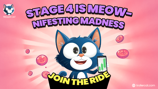 best cryptos to stake, Troller Cat Presale, Trollercat, Trollercat.com, BUY TCAT, meme coin staking, Dogecoin news, Housecoin price today, meme coin ROI, crypto referral rewards.