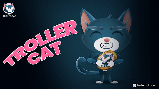 Next Crypto To Explode, buy TCAT, Troller Cat presale, meme coin investment, high ROI crypto, crypto staking 69% APY, crypto Game Center, crypto token burn, crypto presale opportunity, trending meme coins