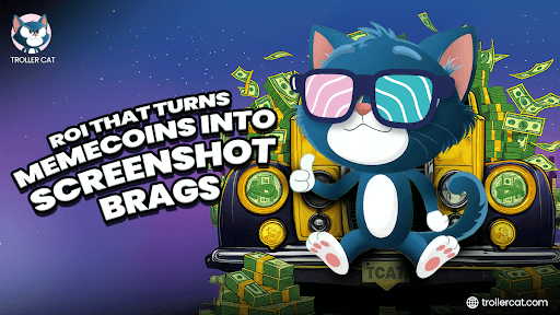 Best cryptos for beginners, Troller cat presale, Buy TCAT, trollercat, trollercat.com, Pepe price pump, Cat in a Dog's World token, Play-to-earn Game Center, deflationary crypto token, 3541% ROI meme coin.