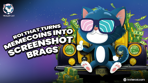 Best 100x Crypto, Troller Cat Presale, BUY TCAT, Trollercat.com, Troller Cat Crypto, FLOKI Price Surge, Cat in a Dog's World MEW, Crypto ROI Opportunities, Ethereum Meme Coins, Troller Cat 69% APY.