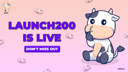 best 100x crypto, meme coin presale, BTFD Coin, FLOKI price surge, dogwifhat news, crypto referral bonus, 200% token bonus, meme coin investment, crypto ROI calculator, presale ending soon