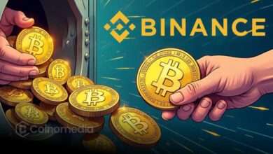 Graph showing Bitcoin bounce of 37% after geopolitical events