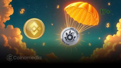 “Binance logo with Bombie token launch illustration highlighting Binance Bombie launch.”