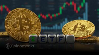 Chart showing Bitcoin making up 30% of a diversified crypto portfolio in 2025 due to ETF adoption and institutional demand.