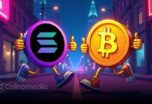 “Bar chart showing weekly digital asset fund inflows led by Bitcoin and Solana”