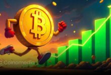 Bitcoin chart showing monthly close near all-time highs