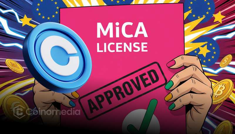 Coinbase MiCA license allows EU-wide crypto access
