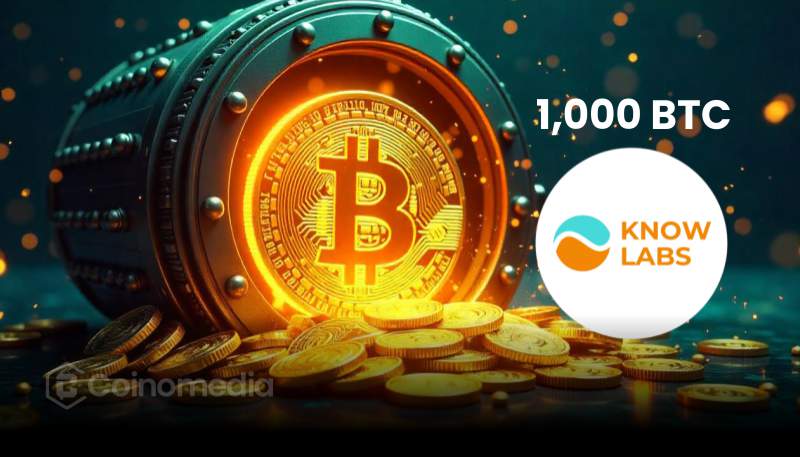 Know Labs adopts Bitcoin Treasury Strategy with 1,000 BTC holdings