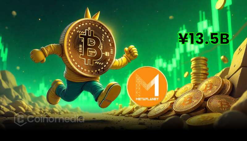 Metaplanet Adds 1,005 BTC, Now Holds 13,350 Total