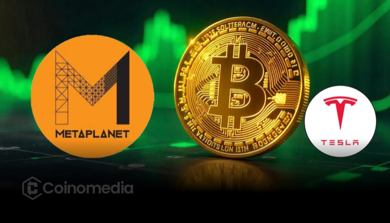 Metaplanet Surpasses Tesla with 12,345 BTC