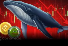Whale deposits 531.5B PEPE tokens into Binance amid price dip.