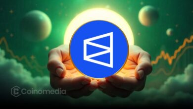 "Polymarket funding announcement with crypto market backdrop"