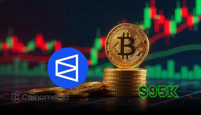 “Bitcoin price prediction at $95K by Polymarket”