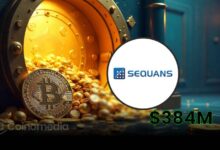 “Sequans corporate building with Bitcoin symbol overlay representing Bitcoin Treasury initiative”