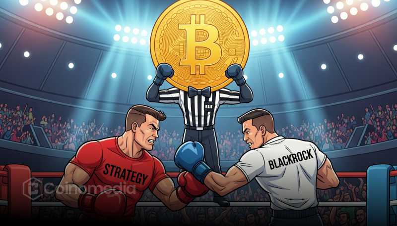 Bitcoin investment strategy comparison between Strategy Inc and BlackRock IBIT ETF