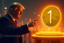 Illustration of $USD1 stablecoin and audit report document.