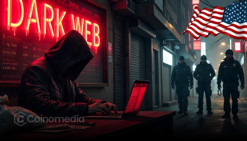 BidenCash dark web crackdown by U.S. authorities with USDT seizure