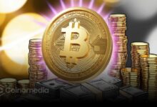 Chart showing Bitcoin price rebound after bearish end near $106K.