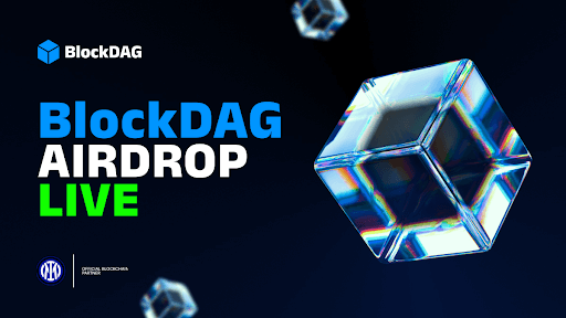 BlockDAG’s 100M Coin Airdrop Sets the Stage for Mass Adoption Before Mainnet Launch