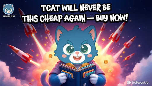 Troller Cat Stage 9 price, Troller Cat Game Center model, Troller Cat 1,773 ROI, Best cryptos for beginners, Goatseus Maximus price dip, Moo Deng token update, Meme coin 2025 forecast, Ethereum-based meme coins, Referral program crypto rewards, Deflationary GameFi coins.