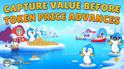 Arctic Pablo Coin presale Polar Port $0.00023, Top New Meme Coins to Buy for 2025, deflationary meme coin token burns, Arctic Pablo staking APY 66%, Arctic Pablo referral rewards, Artificial Liquid Intelligence Nvidia partnership, Test exchange listings update, crypto presale ending soon, meme coin ROI 3,378%, Arctic Pablo launch price $0.008.