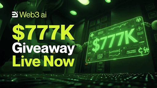 Web3 ai’s $777K Giveaway Fuels Hype With 5000x Returns Potential While NEAR Targets 1M TPS & ETH Faces Key Test