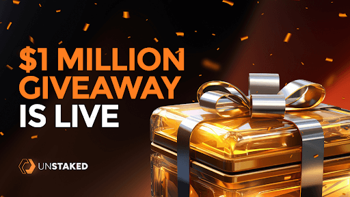 Unstaked’s $1M Giveaway Draws Crypto Whales’ Attention! Stellar Targets $0.15 & Ondo Gains Steam