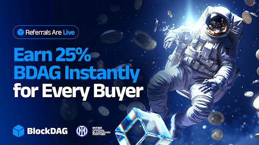 SUI Hits $1.87B TVL and CRO Builds Momentum but BlockDAG Referrals Deliver Massive Passive Gains