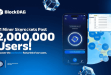BlockDAG’s Viral Mining App Hits 2M Users; Leaving NEAR & LINK Behind as Best Performing Crypto Today