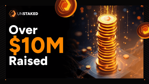 While Solana Drops and AAVE Recovers, Unstaked’s $10.4M Presale Puts It Miles Ahead of Both