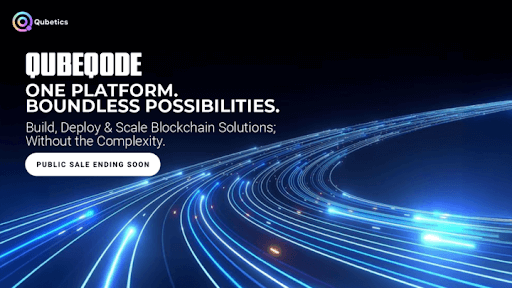 Solana Price Prediction 2026, Qubetics, QubeQode IDE, crypto presale, $TICS tokens, AI-driven blockchain development, smart contract builder, Solana 2026 forecast, Qubetics mainnet launch, blockchain development platform