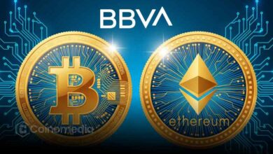 BBVA Bitcoin and Ethereum trading app interface